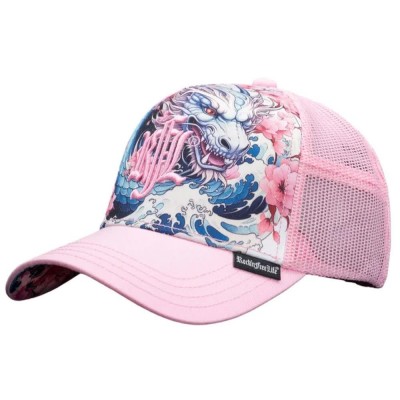 шапка,всички,шапки,rock´n,free,life,no.245,dragon,cap,pink,(pink,blue)
