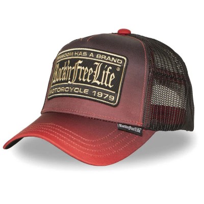 шапка,всички,шапки,rock´n,free,life,no.254,was,wrong,cap,brown,red,(red,brown)