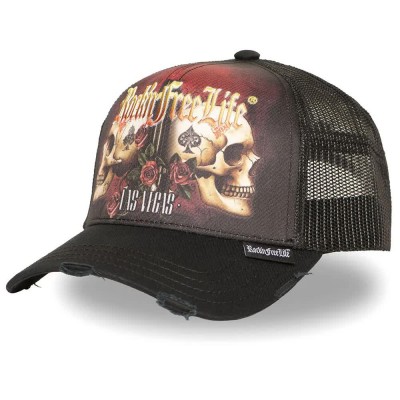 шапка,всички,шапки,rock´n,free,life,no.272,strife,cap,black,(black,red)