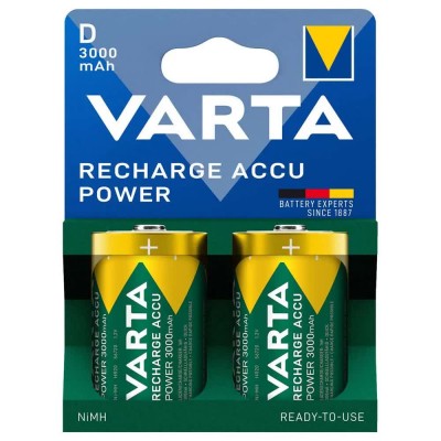 батерии,varta,d,mono,aaa,rechargeable,batteries,clear,(green,silver)