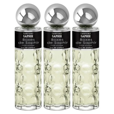 мъжки,парфюми,saphir,boxes,200ml,eau,de,parfum,3,units,clear,(green)