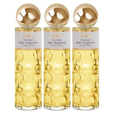 дамски,парфюми,saphir,cool,200ml,eau,de,parfum,3,units,yellow,(yellow)
