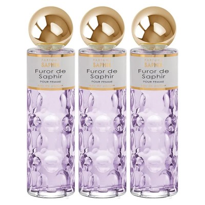 дамски,парфюми,saphir,furor,200ml,eau,de,parfum,3,units,purple,(purple)
