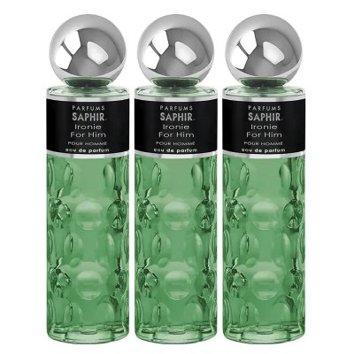 мъжки,парфюми,saphir,ironie,200ml,eau,de,parfum,3,units,green,(green)
