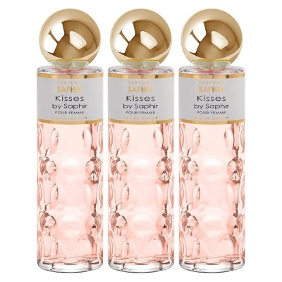 дамски,парфюми,saphir,kisses,200ml,eau,de,parfum,3,units,pink,(pink)