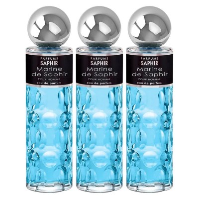 мъжки,парфюми,saphir,marine,200ml,eau,de,parfum,3,units,blue,(blue)