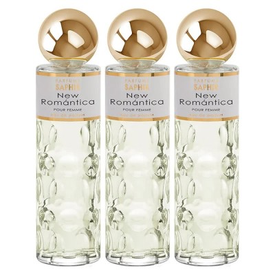 дамски,парфюми,saphir,new,romantica,200ml,eau,de,parfum,3,units,clear,(green)