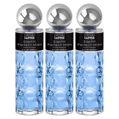 мъжки,парфюми,saphir,perfect,man,200ml,eau,de,parfum,3,units,blue,(blue)