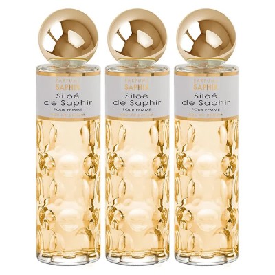дамски,парфюми,saphir,siloé,200ml,eau,de,parfum,3,units,yellow,(yellow)