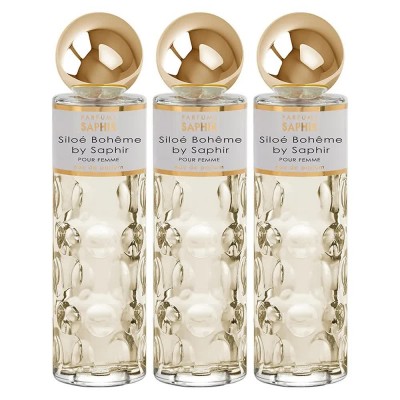 дамски,парфюми,saphir,siloe,boheme,200ml,eau,de,parfum,3,units,clear,(green)