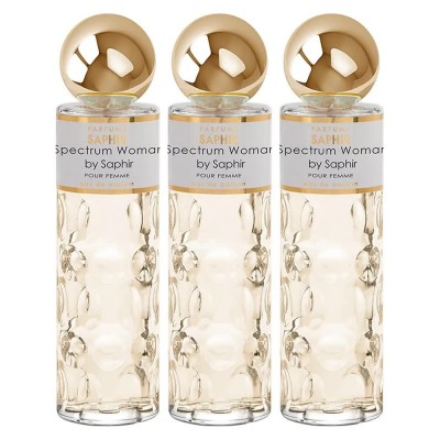 дамски,парфюми,saphir,spectrum,200ml,eau,de,parfum,3,units,clear,(yellow)