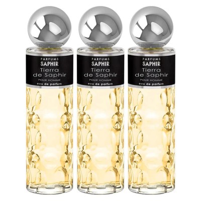 мъжки,парфюми,saphir,tierra,200ml,eau,de,parfum,3,units,yellow,(yellow)