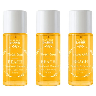хигиена,тяло,saphir,tropic,gold,beach,100ml,mist,3,units,clear,(orange)