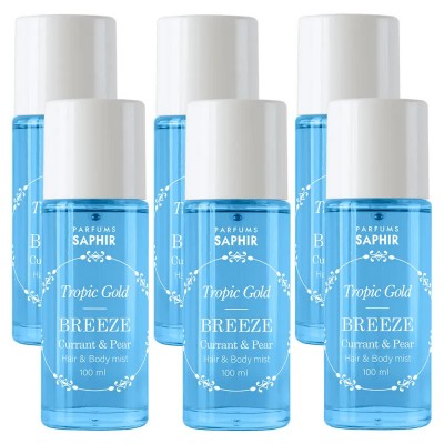 хигиена,тяло,saphir,tropic,gold,breeze,100ml,mist,6,units,clear,(blue)