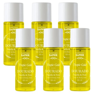 хигиена,тяло,saphir,tropic,gold,dourado,100ml,mist,6,units,yellow,(yellow)