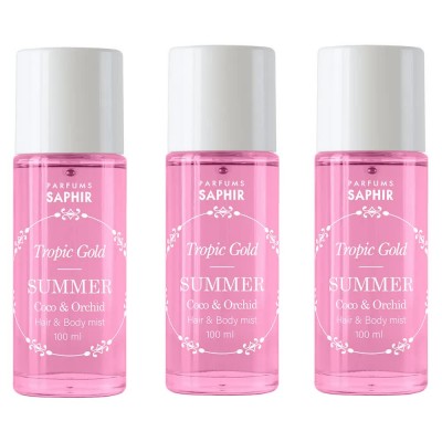 хигиена,тяло,saphir,tropic,gold,summer,100ml,mist,3,units,pink,(pink)