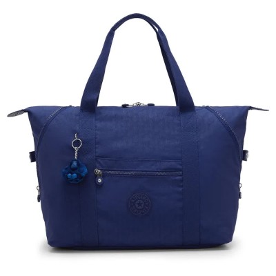 чанта,всички,чанти,kipling,art,m,26l,tote,bag,blue,(diamond,wave,emboss)