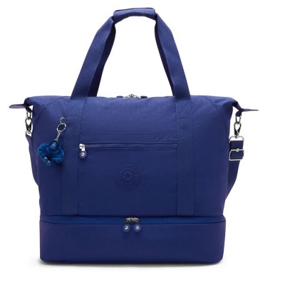 чанта,всички,чанти,kipling,art,m,weekender,41.5l,bag,blue,(diamond,wave,emboss)
