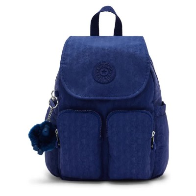 раница,раници,kipling,city,pocket,mini,8l,woman,backpack,blue,(diamond,wave,emboss)