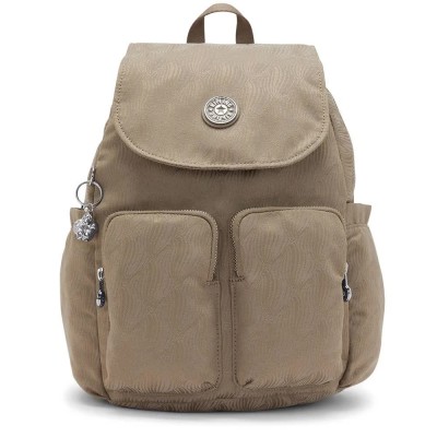 раница,раници,kipling,city,pocket,s,12l,woman,backpack,brown,(diamond,wave,jacquard)