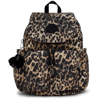 раница,раници,kipling,city,pocket,s,12l,woman,backpack,brown,(wild,leopard)