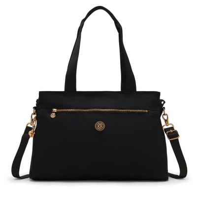 всички,чанти,kipling,elysia,work,18l,laptop,tas,black,(blush,gold,black)