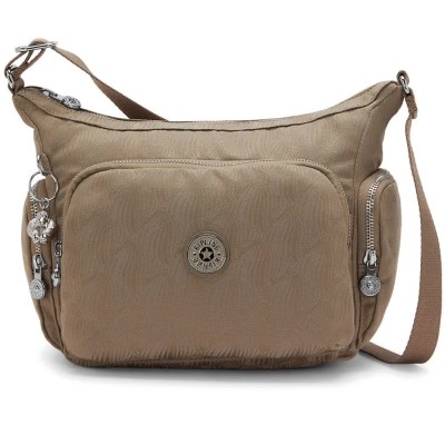 всички,чанти,kipling,gabb,s,7l,crossbody,brown,(diamond,wave,jacquard)