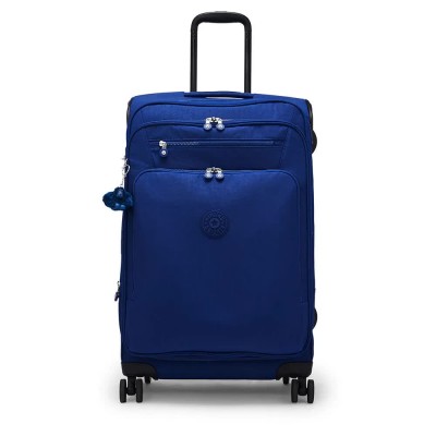 куфари,kipling,new,youri,spin,m,70l,trolley,bag,blue,(diamond,wave,emboss)