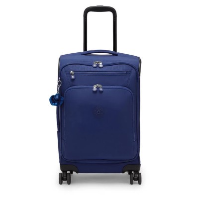 куфари,kipling,new,youri,spin,s,33l,trolley,bag,blue,(diamond,wave,emboss)