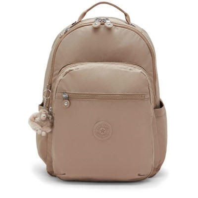 раница,раници,kipling,seoul,27l,woman,backpack,beige,(tan,beige)