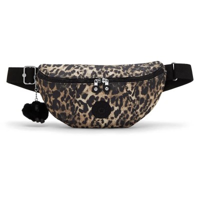 чанта,всички,чанти,kipling,maci,4l,waist,bag,brown,(print,wild,leopard)