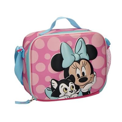 чанта,раници,cerdá,3d,minnie,disney,lunch,bag,pink,(white,black)