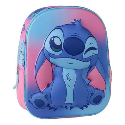 юношеска,раница,раници,cerdá,3d,stitch,disney,junior,backpack,30,cm,blue,(blue)
