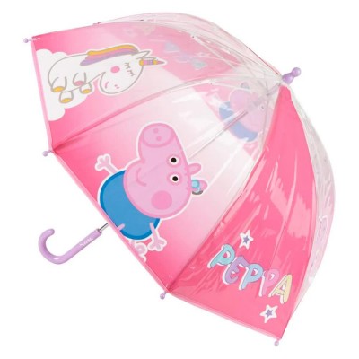 чадър,чадъри,cerdá,peppa,pig,umbrella,pink,(multicolor)
