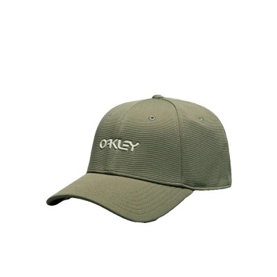 шапка,всички,шапки,oakley,6,panel,stretch,metallic,cap,green,(deep,olive,mist)