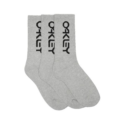 чорапи,мъжки,чорапи,дамски,чорапи,oakley,b1b,2.0,socks,3,pairs,grey,(cement,melange)