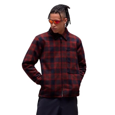 карирана,риза,мъжки,якета,дамски,якета,и,палта,oakley,off,slope,overshirt,red,(dark,umbe,grap,red,check)