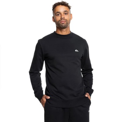 блуза,мъжки,пуловери,quiksilver,basic,sweatshirt,refurbished,black,(true,black)