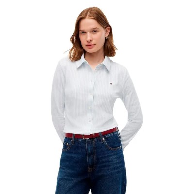 риза,с,дълъг,ръкав,дамски,ризи,мъжки,ризи,tommy,hilfiger,1985,slim,fit,long,sleeve,shirt,blue,(broadway,flag,print,ecru,sky,blue)