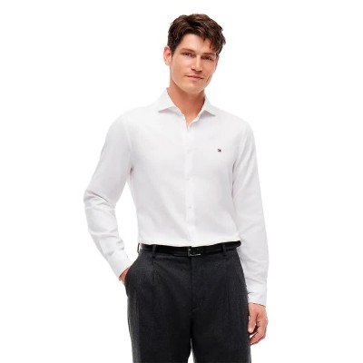 риза,с,дълъг,ръкав,дамски,ризи,мъжки,ризи,tommy,hilfiger,oxford,solid,long,sleeve,shirt,white,(white,with,aop)