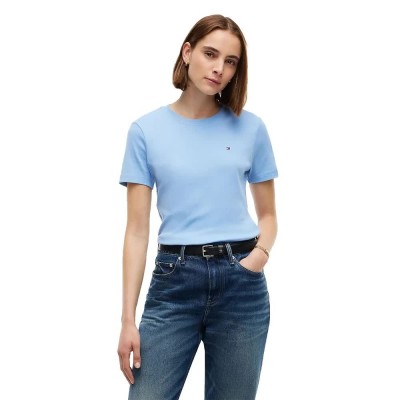 тениска,мъжки,тениски,дамски,тениски,tommy,hilfiger,slim,cody,plus,size,short,sleeve,t,shirt,blue,(cloudy,blue)