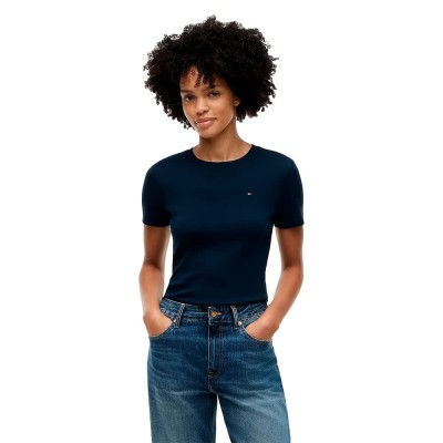 тениска,мъжки,тениски,дамски,тениски,tommy,hilfiger,slim,cody,plus,size,short,sleeve,t,shirt,blue,(dark,night,navy)