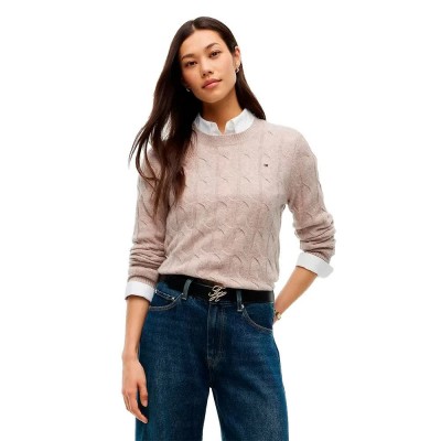 блуза,мъжки,пуловери,дамски,пуловери,tommy,hilfiger,ww0ww43586,sweater,beige,(light,camel,heather)