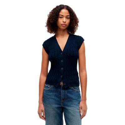 елек,мъжки,пуловери,дамски,пуловери,tommy,hilfiger,ww0ww50075,knitted,vest,blue,(dark,night,navy)