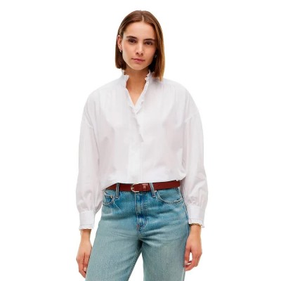 дамски,блузи,tommy,hilfiger,ww0ww51910,long,sleeve,blouse,white,(optic,white)