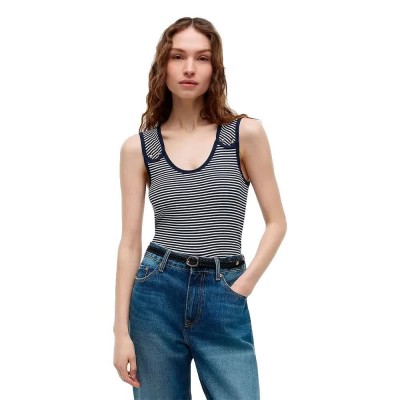 тениска,мъжки,тениски,дамски,тениски,tommy,hilfiger,ww0ww52112,sleeveless,t,shirt,blue,(dark,night,navy,ecru,stp)