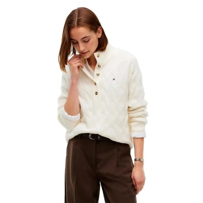блуза,мъжки,пуловери,дамски,пуловери,tommy,hilfiger,ww0ww52189,sweater,white,(ivory,petal)