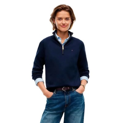 блуза,мъжки,пуловери,дамски,пуловери,tommy,hilfiger,ww0ww52437,full,zip,sweater,blue,(dark,night,navy)