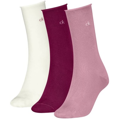 чорапи,мъжки,чорапи,дамски,чорапи,calvin,klein,701234368,socks,3,pairs,multicolor,(vintage,plum)