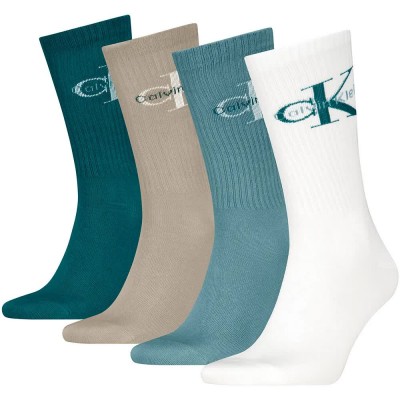чорапи,мъжки,чорапи,дамски,чорапи,calvin,klein,701241258,crew,socks,4,pairs,multicolor,(multicolor)
